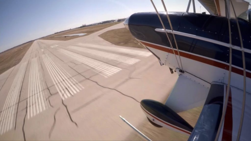 Landing BLIND at 100 MPH! - zero forward vis - Pitts S2B - Flight Training VLOG - landing