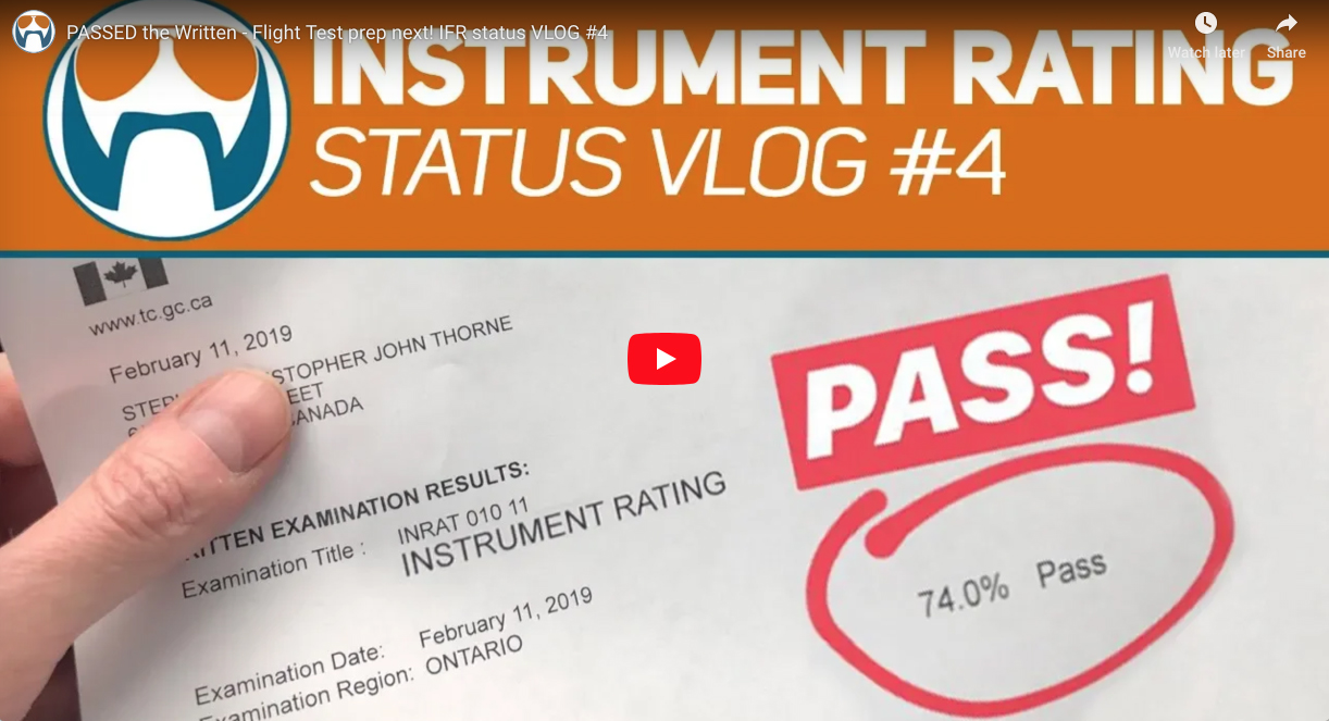 PASSED the Written - Flight Test prep next! IFR status VLOG #4