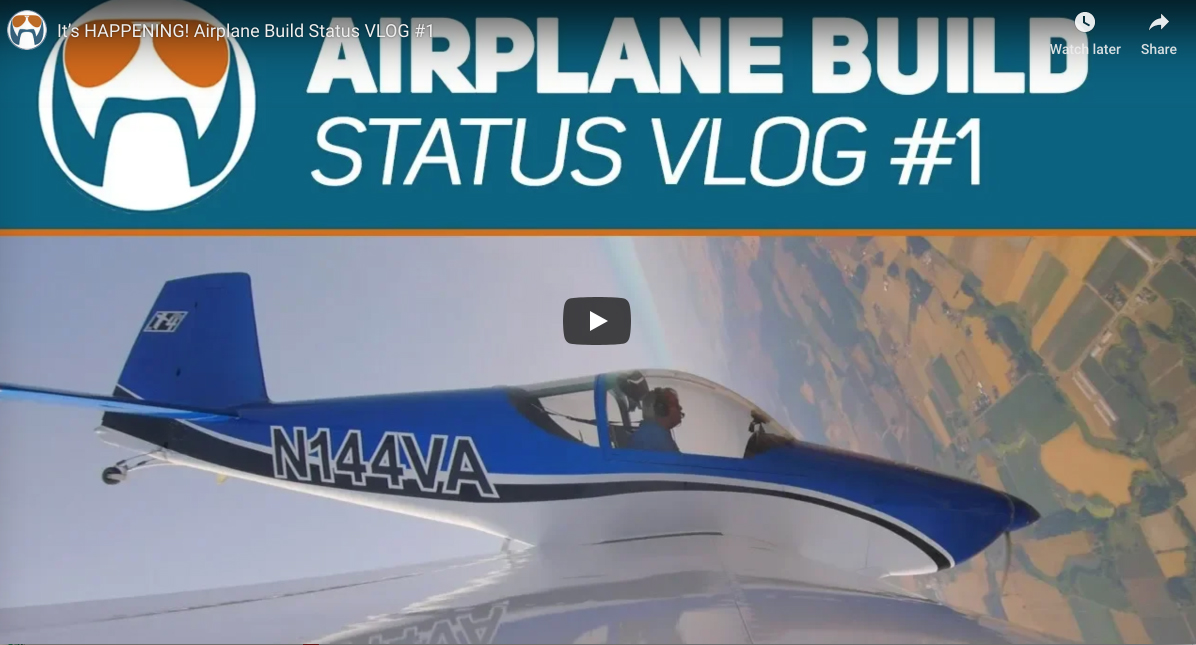 It’s HAPPENING! Airplane Build Status VLOG #1