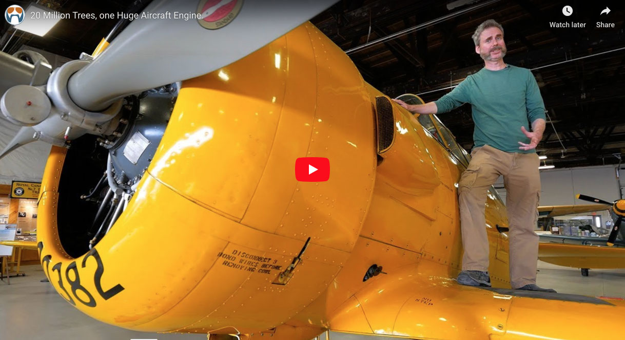 20 Million Trees, One Huge Aircraft Engine